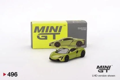 Mini GT : McLaren Artura Flux Green - Jaiman Toys