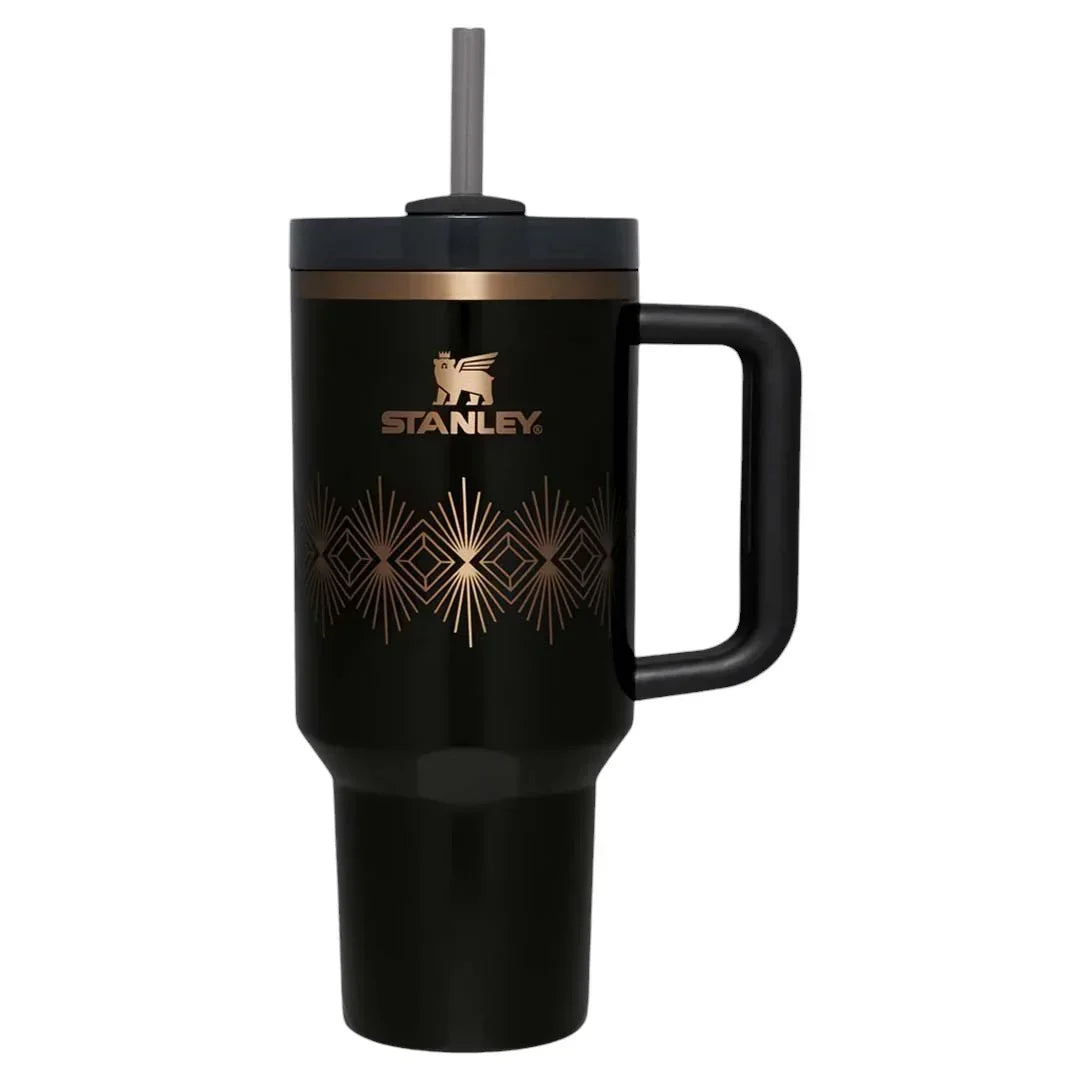 STANLEY Quencher H2.0 FlowState Stainless Steel Vacuum Insulated Tumbler with Lid and Straw for Water, Iced Tea or Coffee (Heather, 40 oz) - Jaiman Toys