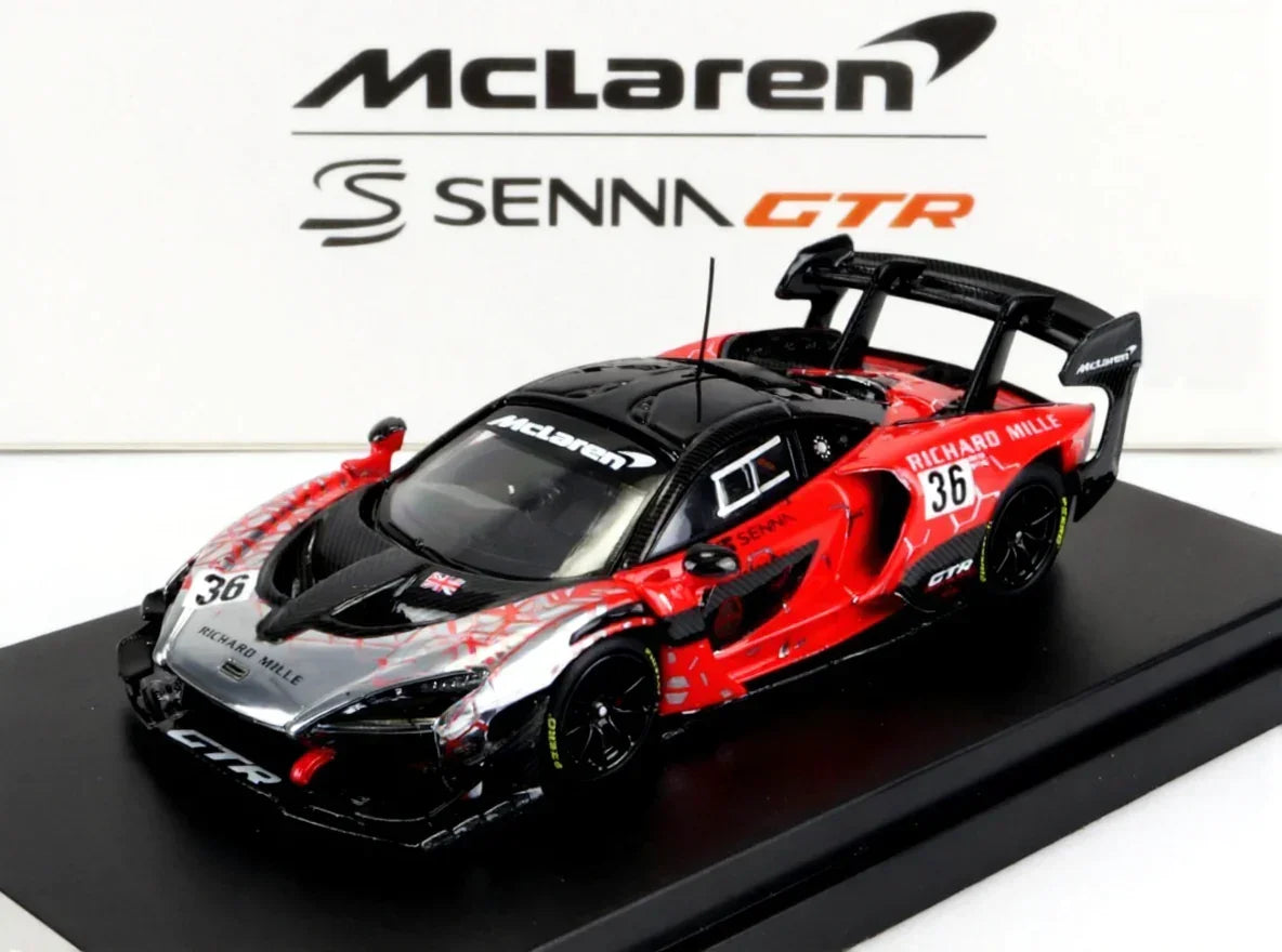 LCD Model 1:64 McLaren Senna GTR Race Version Diecast Car | Premium Collector Model