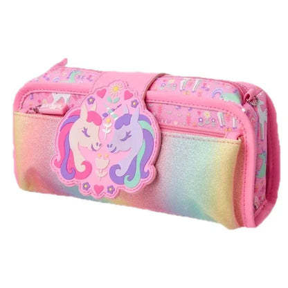 Smiggle Unicorn Pencil Case Pouch For Kids - Jaiman Toys