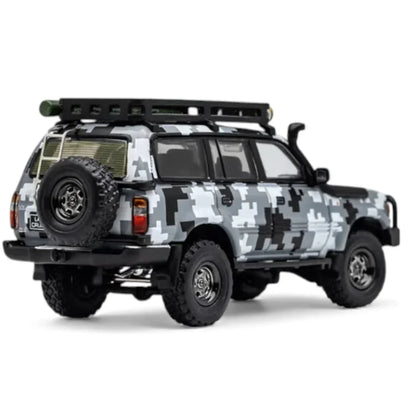 GCD 182 1:64 Toyota Land Cruiser 80 – LHD KS-014-182 | Digital Camo Off-Road Edition