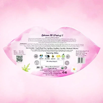 Whimsy Liplicious Beauty kit - Pack of 7 - Jaiman Toys
