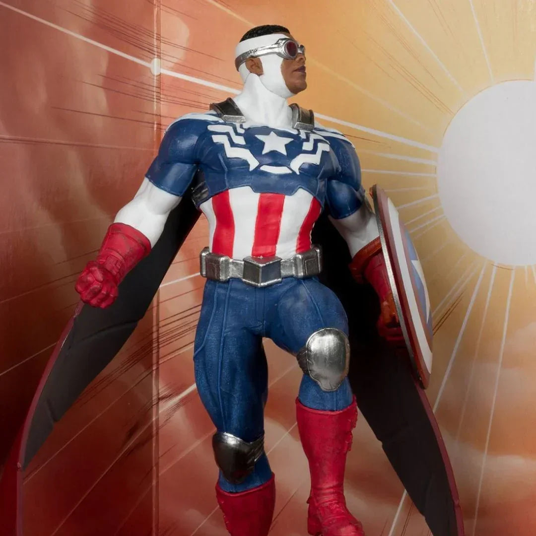 Marvel Collection – Captain America (All-New Captain America #1) Action Figure by McFarlane Toys - Jaiman Toys