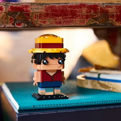 LEGO® 40799  BrickHeadz™ Monkey D. Luffy Figure –  Collectible Building Set (136 Pieces, Age 10+)