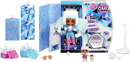 LOL Surprise! O.M.G. Fashion Doll with More Surprises for Kids Age 3+ (ICY Gurl &amp; BRRR B.B) - Jaiman Toys