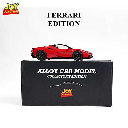 Joy Junction 1:32 Scale Ferrari Style Alloy Diecast Car Model – Collector Edition Metal Toy Car with Detailed Design