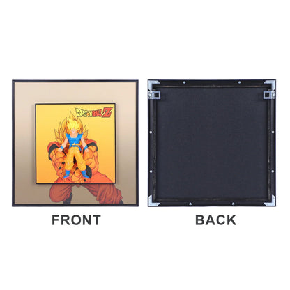 3D Demon Slayer Action Figure Decorative Wall Frames – 40x40 cm | Perfect for Racing Enthusiasts | Eye-Catching Room Decor | Ideal Gift for Bike Lovers & Collectors - Jaiman Toys