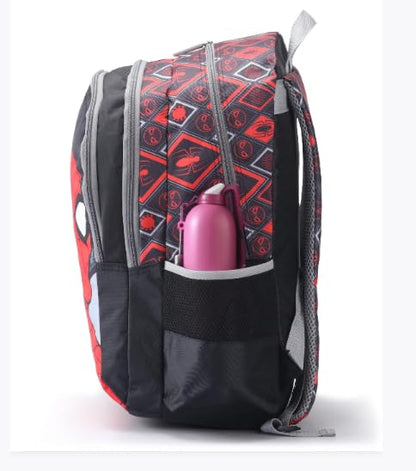 Striders Spider-Man School Backpack 18 Inch | Large Kids School Bag with Multiple Compartments