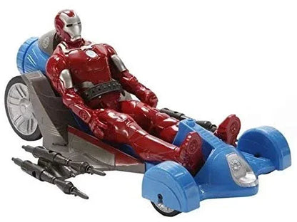 Marvel Iron Man Figure with Battle Racer Avengers Titan Hero Series - Jaiman Toys