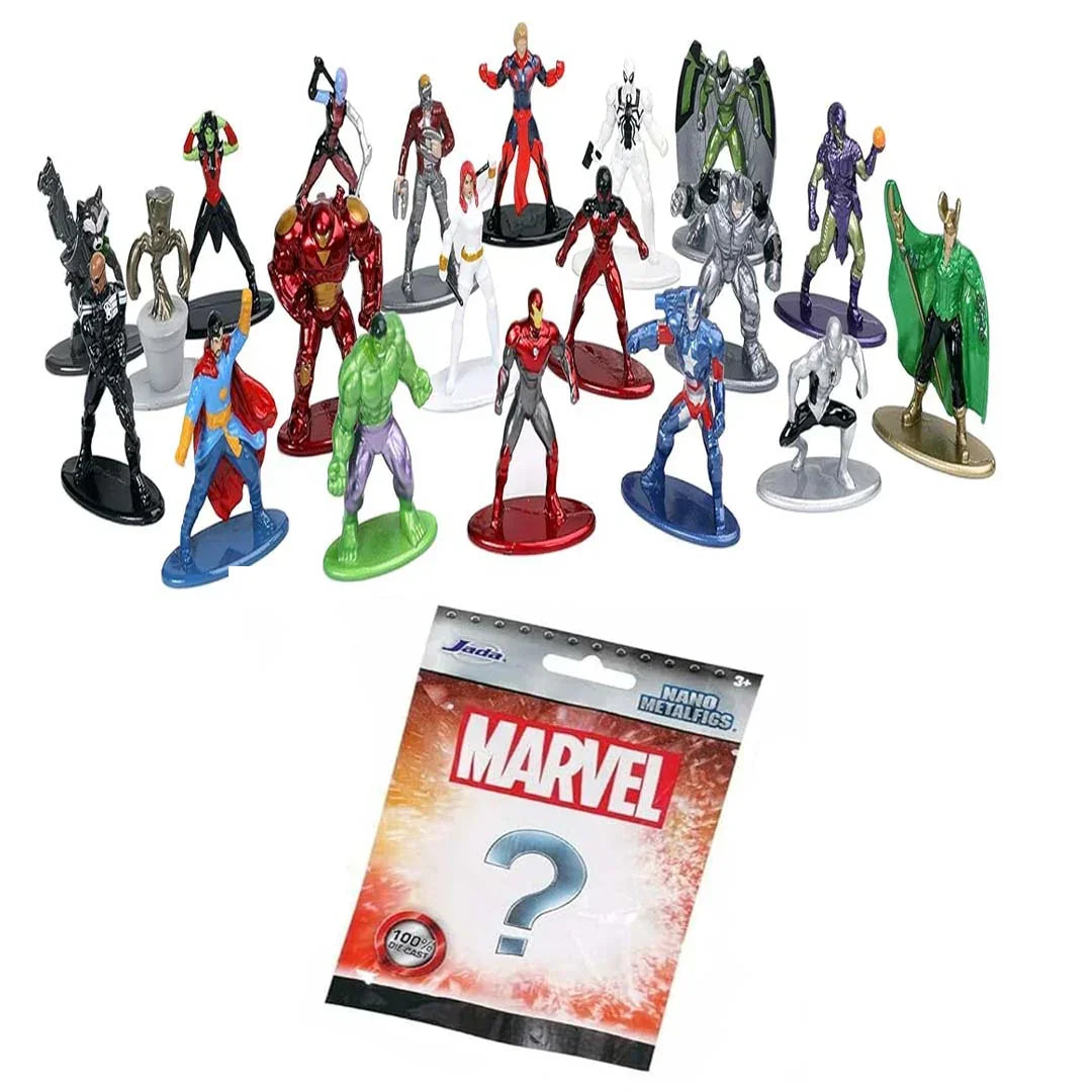 Unwrap the Excitement: JADA Nano Die-Cast Metalfigs 6 Pack Blind Bags - Jaiman Toys