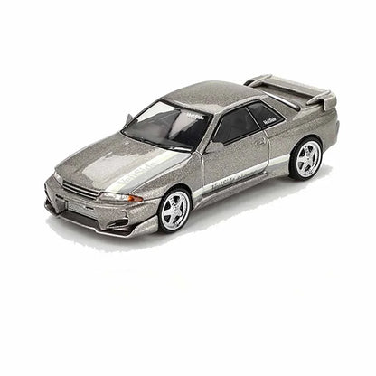 Mini GT 1:64 Nissan Skyline GT-R R32 – VeilSide Combat C-I (Combat Grey, RHD) - Jaiman Toys
