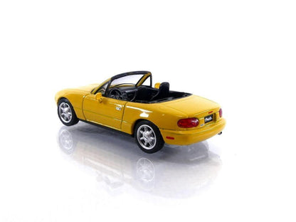 Mini GT 1:64 Duo Set Blister Pack – Acura ARX-06 GTP Daytona 24H #10 + Mazda Miata MX-5 NA Yellow Diecast Cars