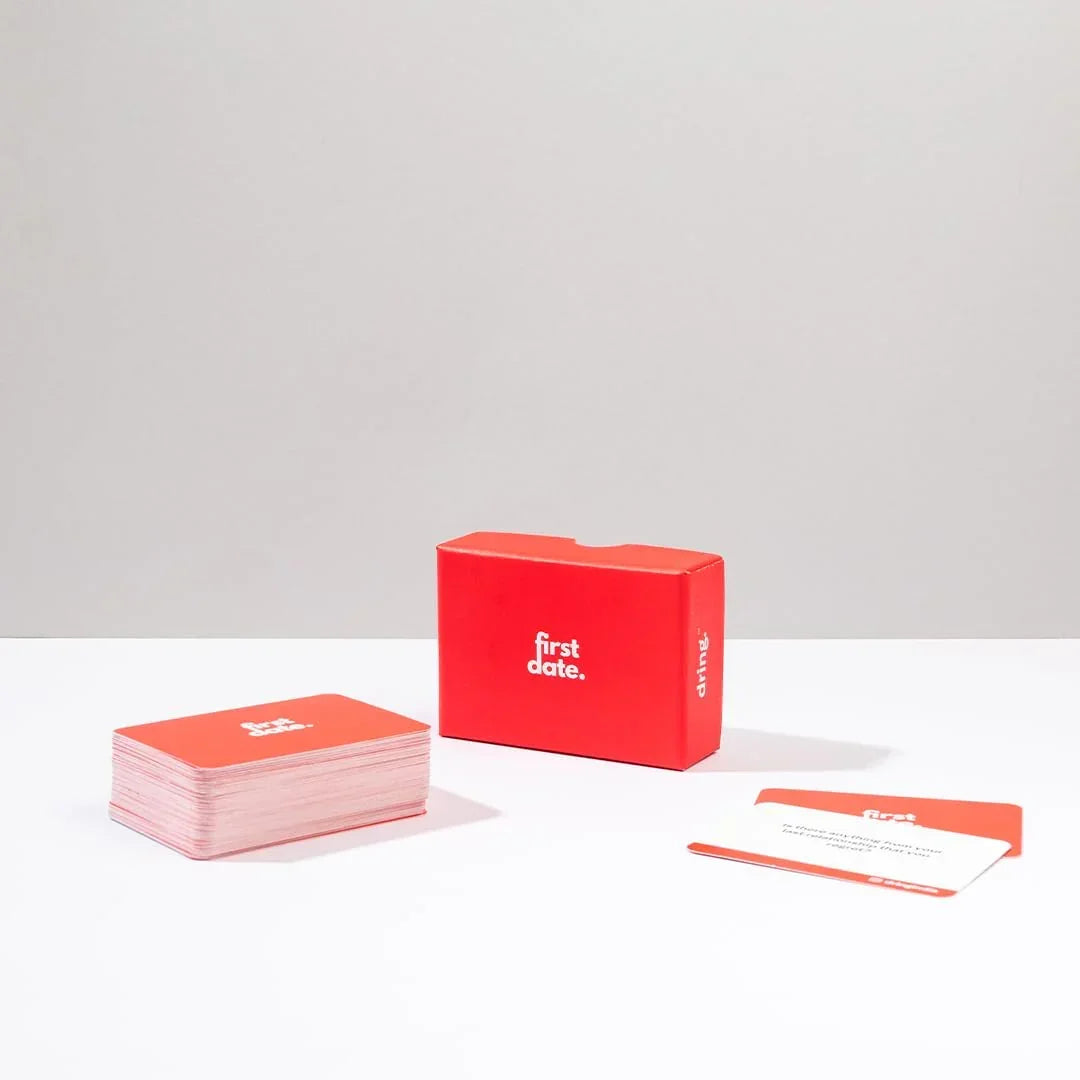 First Date: The Ultimate Card Game for Couples | 70 Honest Questions for Meaningful Conversations - Jaiman Toys