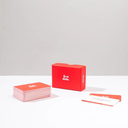 First Date: The Ultimate Card Game for Couples | 70 Honest Questions for Meaningful Conversations - Jaiman Toys