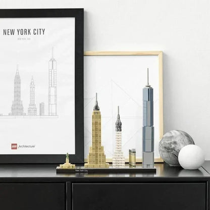 LEGO Architecture 21028 New York City Skyline Building Blocks for 12+ Yrs (598 Pcs)