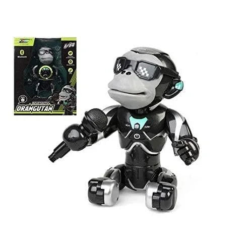 Intelligent Orangutan Gorilla Talking Interaction, Bluetooth, Singing &amp; More for Kids - Jaiman Toys