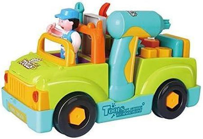 Hola 6109 Little Mechanic Tool Truck Toy for Boys - Jaiman Toys