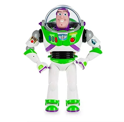 Disney Pixar Advanced Talking Buzz Lightyear Space Ranger 12” Action Figure – Interactive Toy for Kids