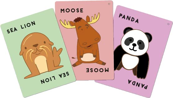 Blue Orange Moose Match Mayhem Card Game | Fast-Paced Family Matching Game for Kids & Adults | Ages 7+
