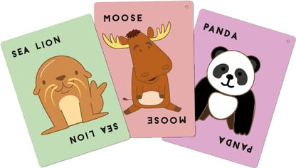 Blue Orange Moose Match Mayhem Card Game | Fast-Paced Family Matching Game for Kids & Adults | Ages 7+