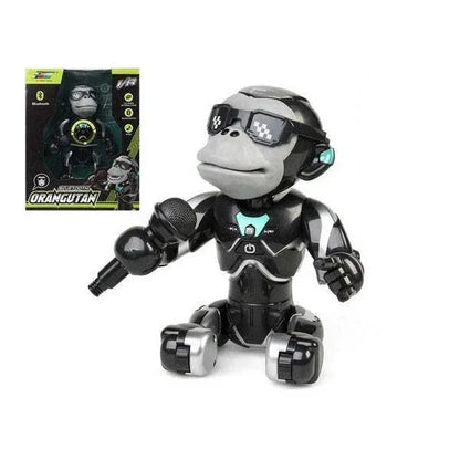 Intelligent Orangutan Gorilla Talking Interaction, Bluetooth, Singing &amp; More for Kids - Jaiman Toys