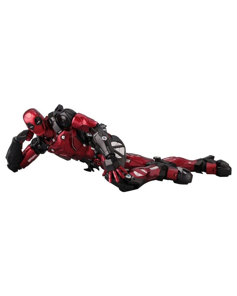Deadpool MK2 Fighting Armor Action Figure – 1/12 Scale Armored Superhero Collectible Figure with Weapons- 15CM