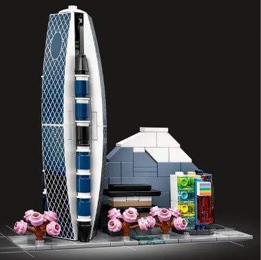 LEGO 21051 Architecture Tokyo Skyline Building Set for Adults – Collectible Tokyo Cityscape Model (547 Pieces)