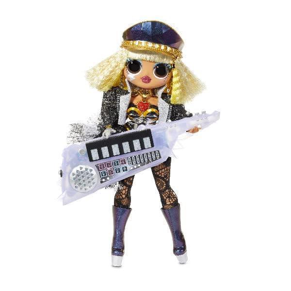 L*O*L. Surprise! O.M.G. Fashion Doll with more Surprises for kids age 3+ (L*O*L Music Remix Fame Queen & Keytar) - Jaiman Toys