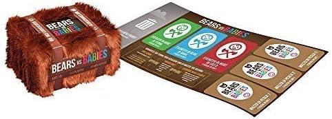 Bears vs Babies Card Game Pack – Funny Strategy Party Game for Adults & Families - Jaiman Toys