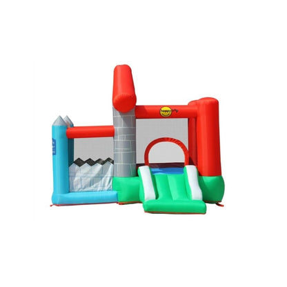 Happy Hop 9315 Inflatable Combo House Bouncy Castle with Slide & Ball Pit | Kids Outdoor Jumping Castle | Ages 3+ Years