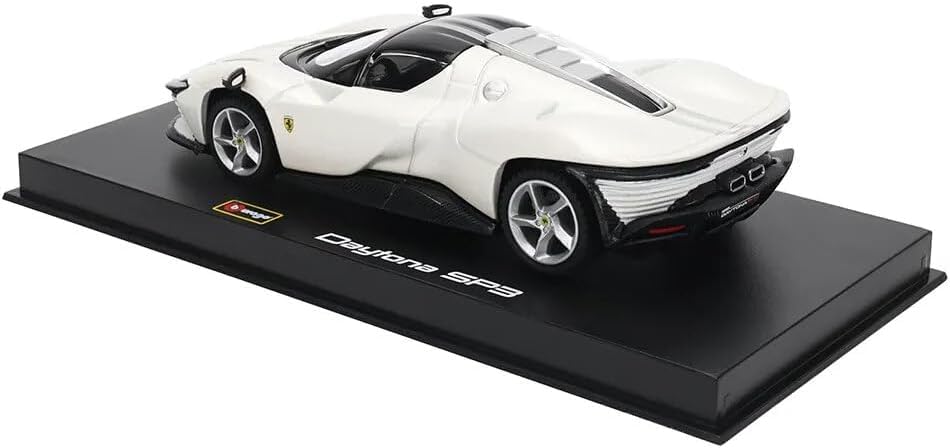 Bburago 1:43 Ferrari Daytona SP3 Diecast Model Car – Collectible Scale Car with Display Base