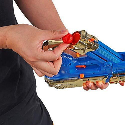 X-Shot Golden Chaos Meteor 2-Pack Foam Blaster Set – High-Performance Dart Guns for Kids 12+