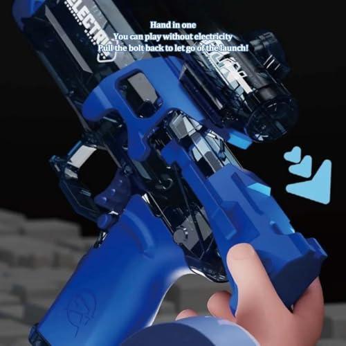 Kids Ultimate Ice Burst Water Blaster – Dual Mode Action for Endless Water Fun (Ice Burst Electric with Manual - Blue) - Jaiman Toys