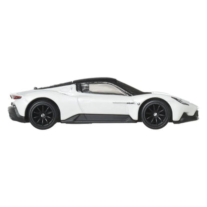 Hot Wheels Boulevard™ Maserati MC20 White 1:64 Premium Die-Cast Car – Collector Edition