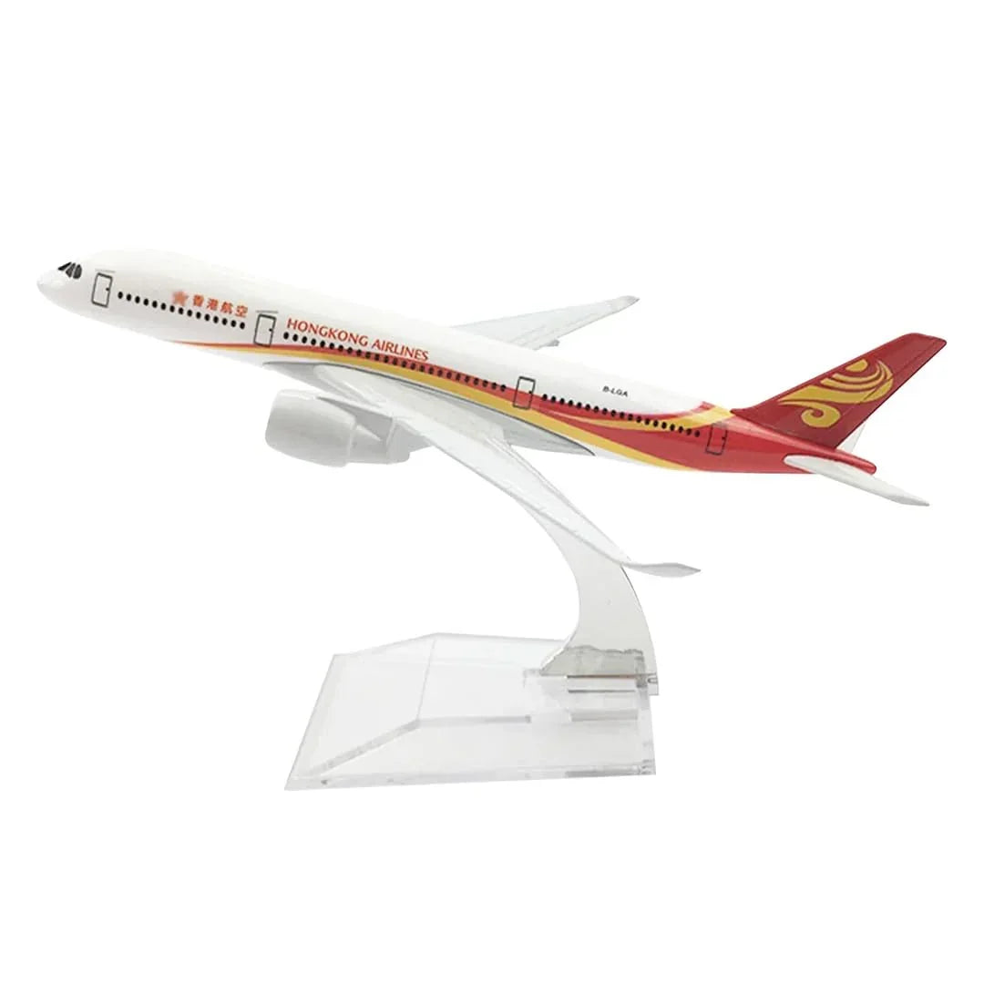Breatoi 1:400 Die-Cast Aircraft Model Collection (16 cm) with Display Stand – International Airline Jet Showpieces