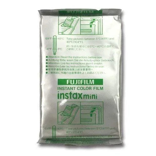 Accessories Bundle - 40 Instax Mini Film Shots + Paper Photo Frame Sticker + Photo Bunting - For Fujifilm Instax Instant Camera Accessories - Jaiman Toys