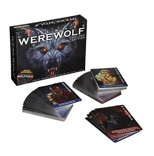 Ultimate WEREWOLF Deluxe Edition - Night Party Card Game (5-75 Players, Age 13+) - Jaiman Toys