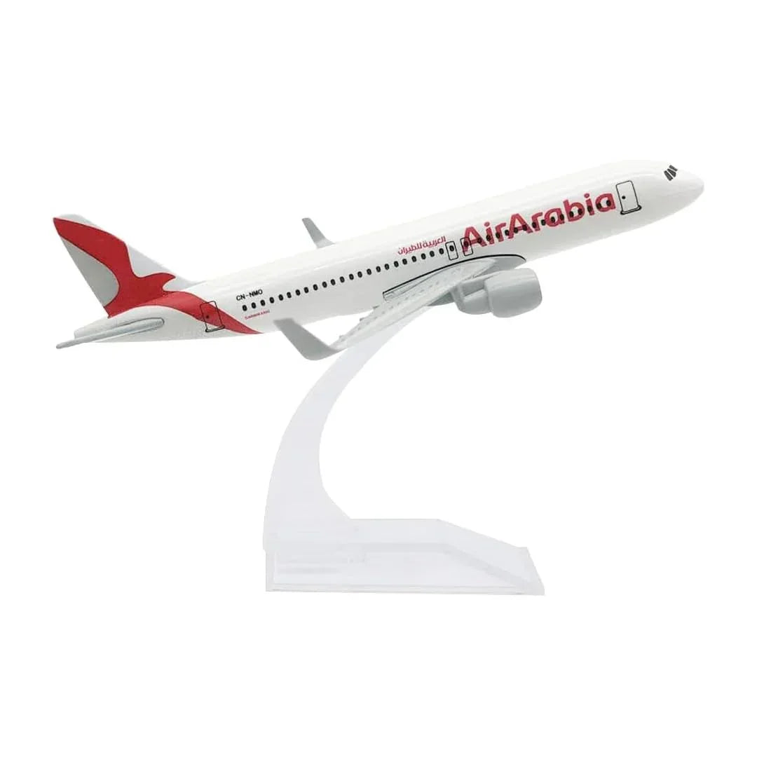 Breatoi 1:400 Die-Cast Aircraft Model Collection (16 cm) with Display Stand – International Airline Jet Showpieces