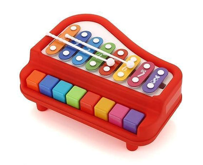 Kids Xylophone Musical Toy 8-Note  | Colorful Metal Glockenspiel for Toddlers 3+ | Early Learning Music Instrument