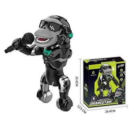 Intelligent Orangutan Gorilla Talking Interaction, Bluetooth, Singing &amp; More for Kids - Jaiman Toys