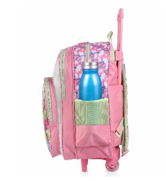 STRIDERS Frozen Elsa & Anna 16-Inch Trolley Backpack for School Perfect for 6 to 8 Years Kids - Jaiman Toys