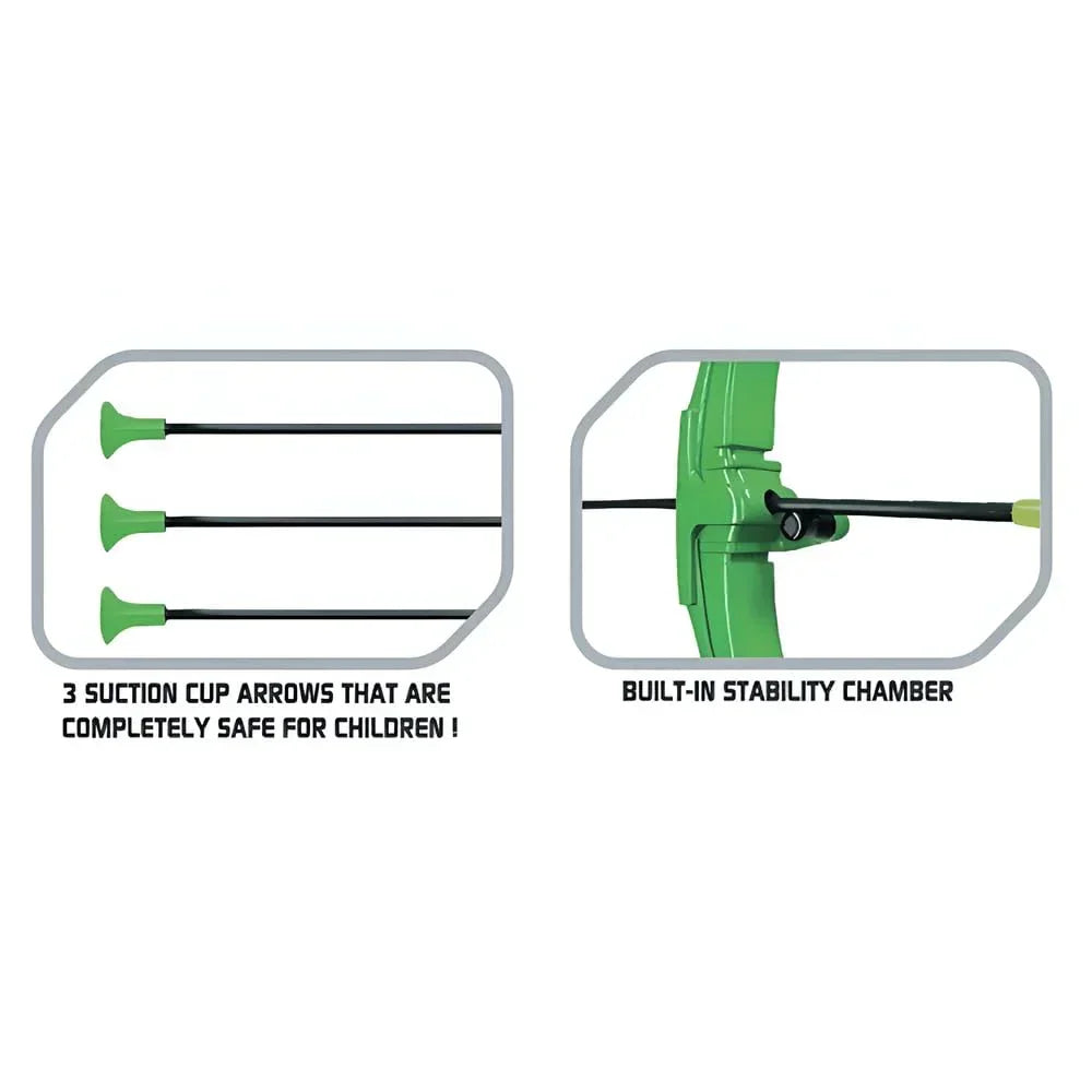 Innov8 Archery Set, Indoor & Outdoor, Ages 5+, Targets - Jaiman Toys