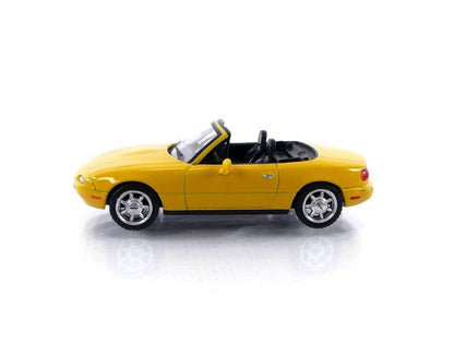 MINI GT - 392 - Mazda Miata MX-5 (NA) Sunburst Yellow 1/64 Diecast Model Car MGT00392 - Jaiman Toys