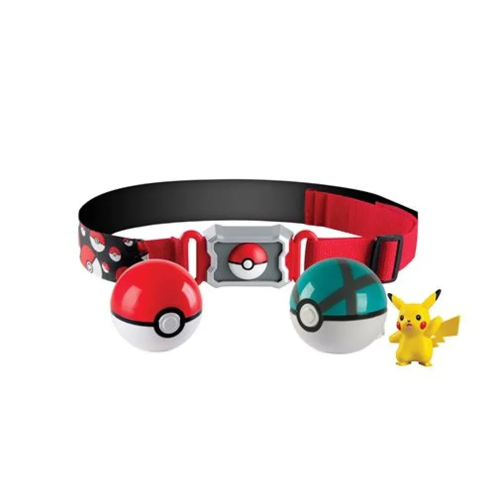 Action Set - Pokémon - Poké Ball Belt - PIKACHU TOMYT19205 - Jaiman Toys