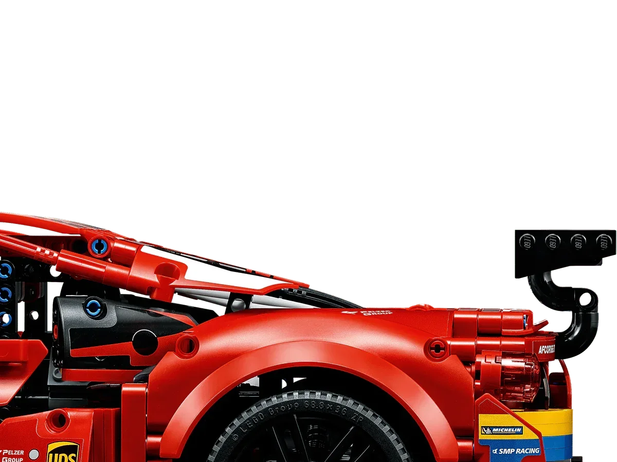 LEGO TECHNIC 42125 Ferrari 488 GTE “AF Corse #51” V29 Building Blocks