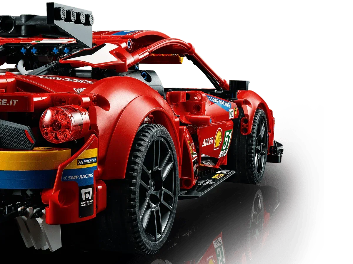 LEGO TECHNIC 42125 Ferrari 488 GTE “AF Corse #51” V29 Building Blocks