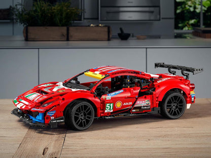 LEGO TECHNIC 42125 Ferrari 488 GTE “AF Corse #51” V29 Building Blocks