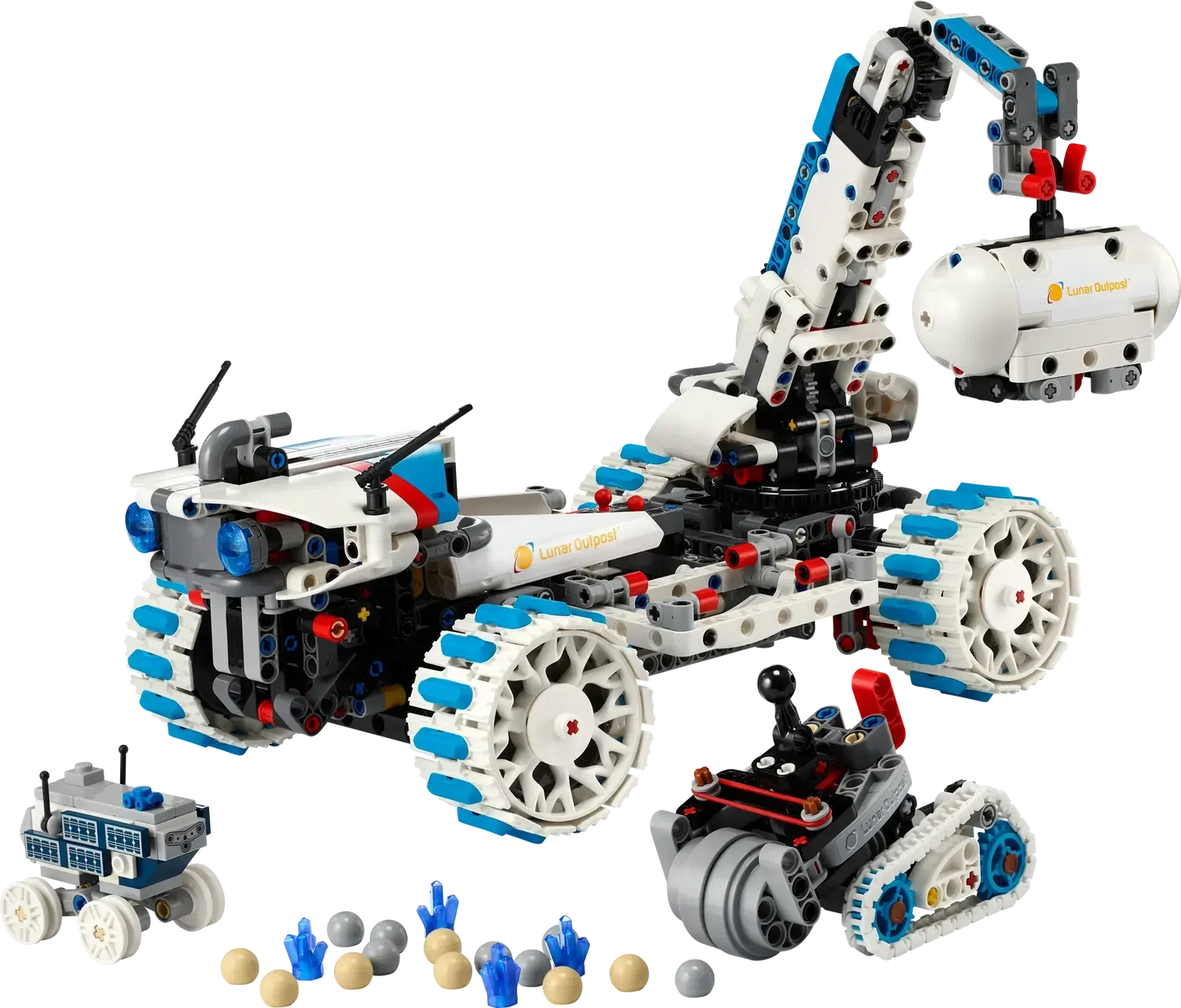 LEGO Technic 42211 Lunar Outpost Moon Rover  1,082-Piece Space Exploration Set - Jaiman Toys