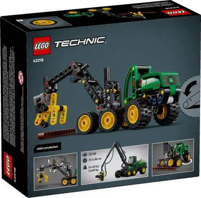 LEGO®42218 Technic John Deere 1470H Wheeled Harvester | 117 Pieces | Engineering Construction Toy | Ages 7+