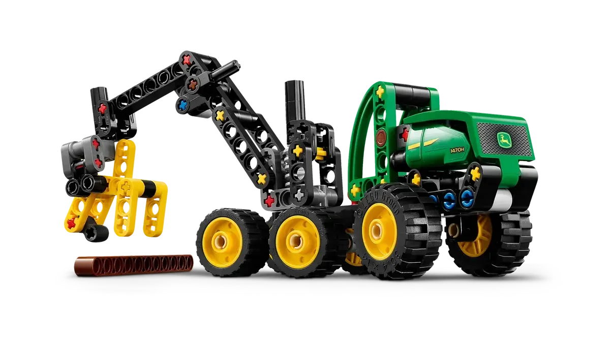 LEGO®42218 Technic John Deere 1470H Wheeled Harvester | 117 Pieces | Engineering Construction Toy | Ages 7+
